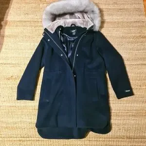 Dkny Jackets Coats Dkny Luxurous Wool Parka Anorak Coat